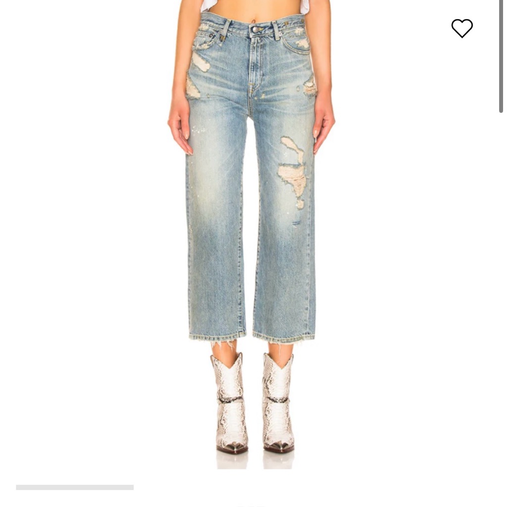 R13 Camille Jean In Cheryl Wash Size 24